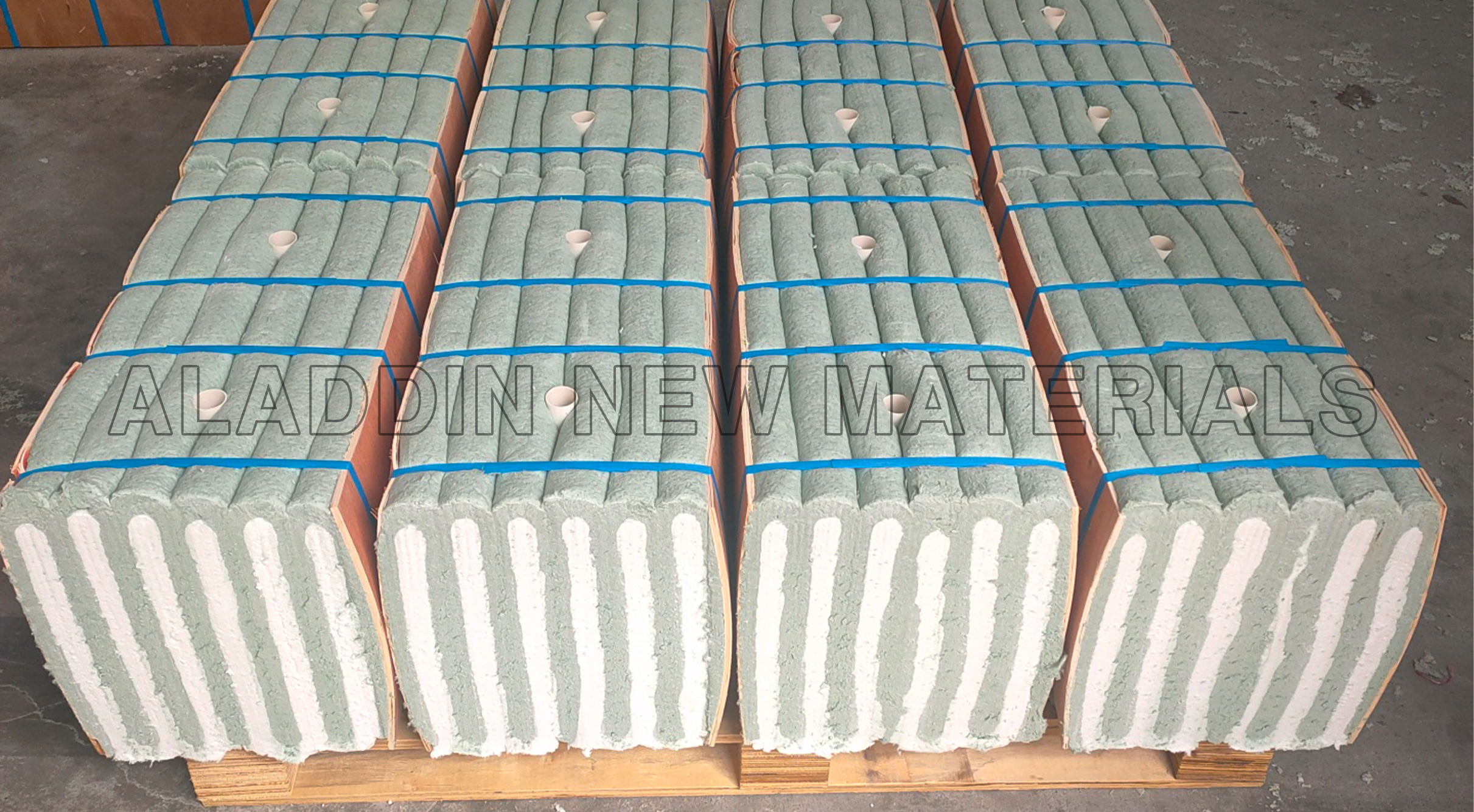 Why are ceramic fiber modules widely used in industry?